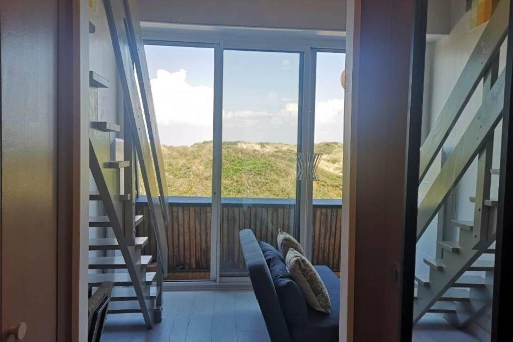 La Cabane Des Dunes A Fort-Mahon Plage Bagian luar foto